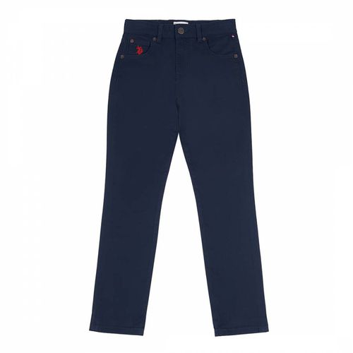 Boy's Core Cotton Blend Trousers - U.S. Polo Assn. - Modalova