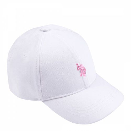 Girl's Embroidered Logo Cotton Cap - U.S. Polo Assn. - Modalova