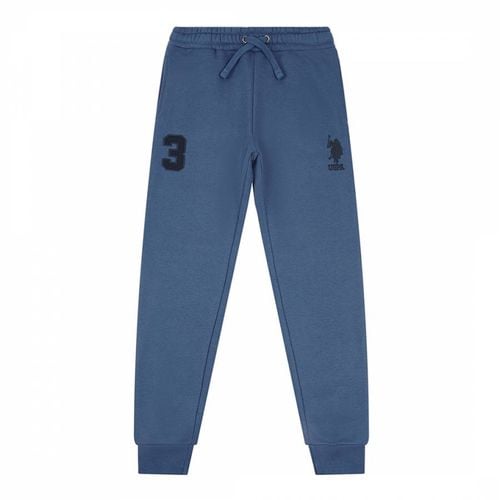 Boy's Patch Logo Cotton Joggers - U.S. Polo Assn. - Modalova