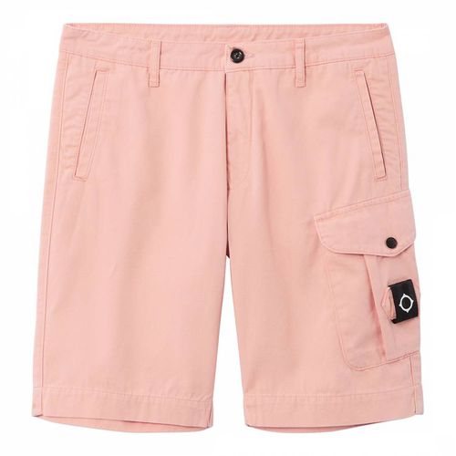 Pink Cargo Shorts - Ma Strum - Modalova