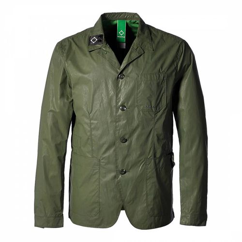 Green Chalk Face Button Jacket - Ma Strum - Modalova