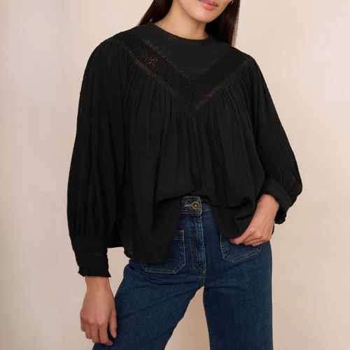 Black Ottiline Blouse - Wyse - Modalova