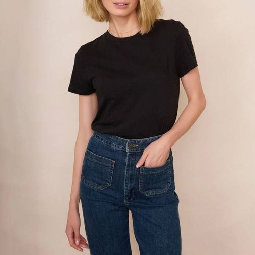 Black Celina T-Shirt - Wyse - Modalova