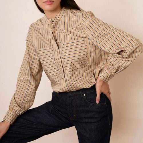 Beige Liza Shirt - Wyse - Modalova