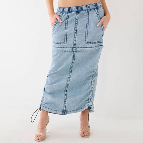 Washed Sadie Convertible Cotton Maxi Skirt - True Religion - Modalova