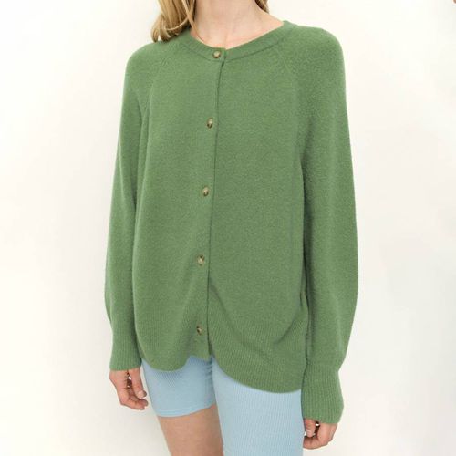 Green Wool Blend Damsville Cardigan - American Vintage - Modalova