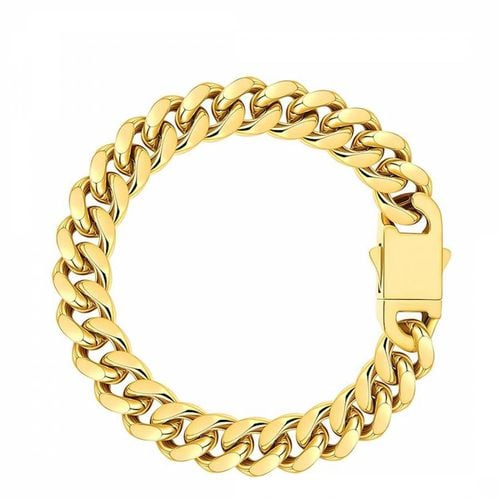 K Gold Polished Link Bracelet - Stephen Oliver - Modalova