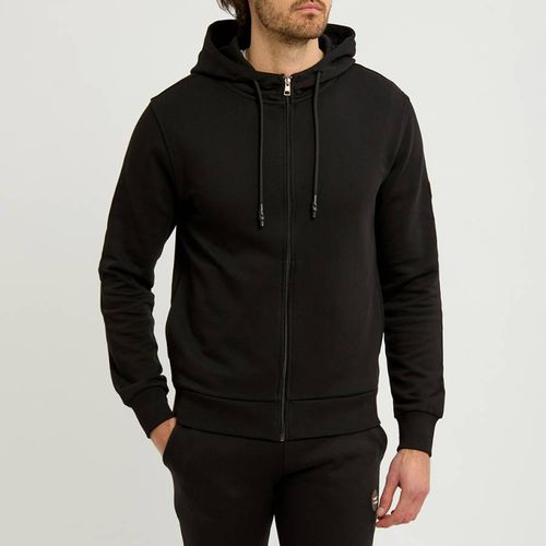 Black Zipped Hoodie - Cavalli Class - Modalova