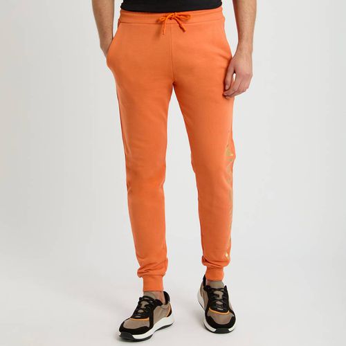 Side Logo Cotton Fleece Joggers - Cavalli Class - Modalova