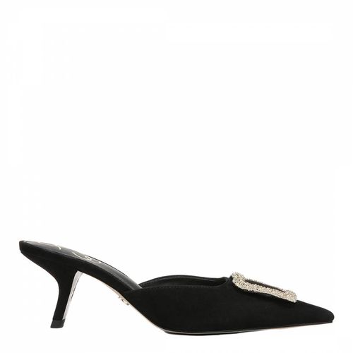 Black Suede Brit Heeled Mule - Sam Edelman - Modalova