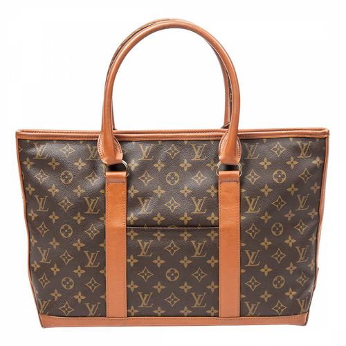 Brown Sac Weekend Shoulder Bag - Vintage Louis Vuitton - Modalova
