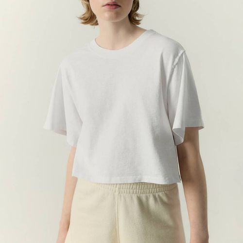 Laweville Cropped Cotton T-Shirt - American Vintage - Modalova