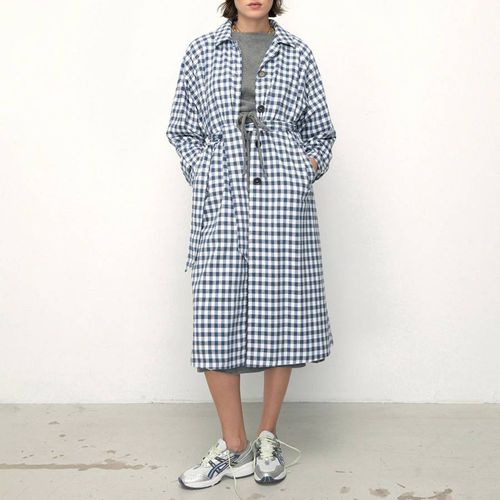 Blue Check Oyabay Coat - American Vintage - Modalova