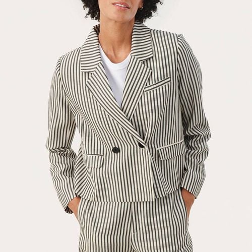 Black Stripe Caisha Blazer - Part Two - Modalova