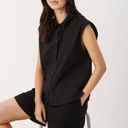 Black Cotton Alfie Shirt - Part Two - Modalova