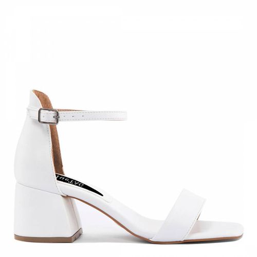 White Heeled Sandal - Bluetag - Modalova