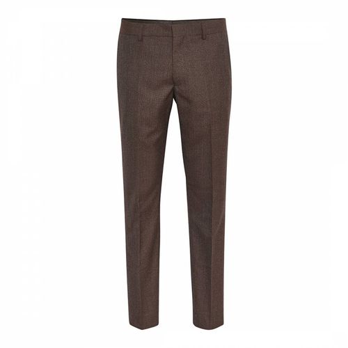 Brown Tailored Trouser - Matinique - Modalova