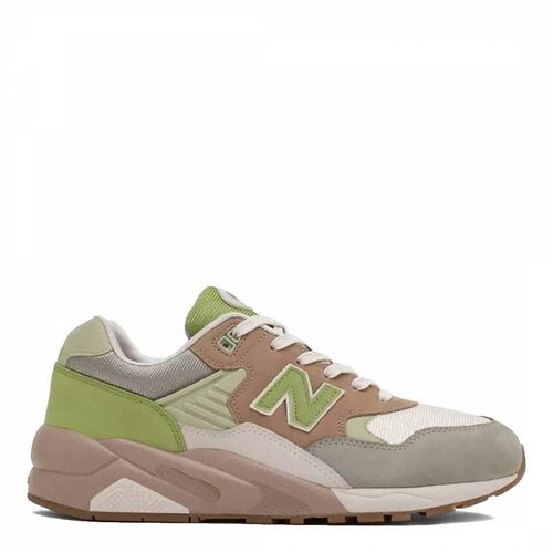 Unisex Cream/Green Multi 580 Trainers - New Balance - Modalova