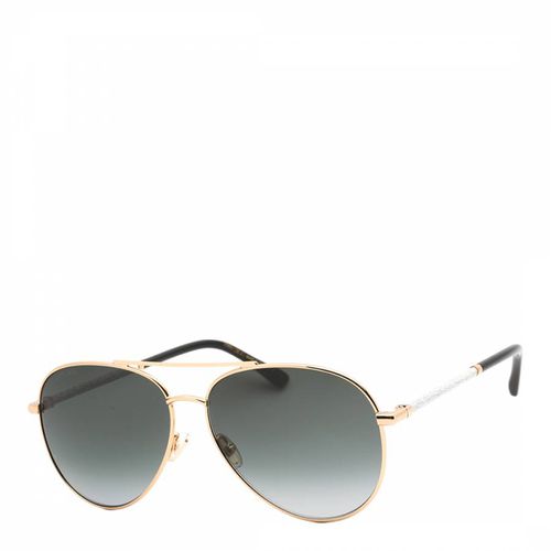 Women's Gold/ Sunglasses 59mm - Jimmy Choo - Modalova