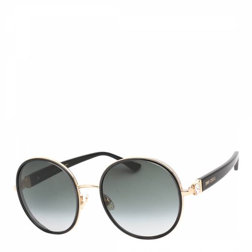 Women's Gold/Grey Sunglasses 57mm - Jimmy Choo - Modalova