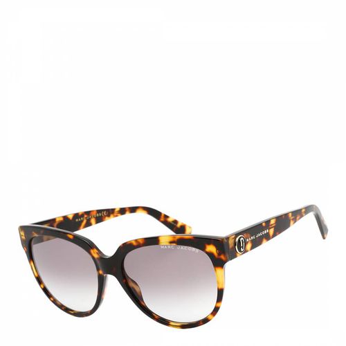 Women's Havana/Grey Sunglasses 56mm - Marc Jacobs - Modalova