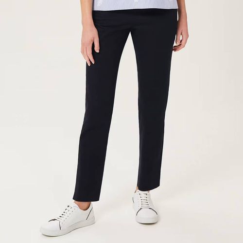 Yasmin Capri Stretch Cotton Blend Trousers - Hobbs London - Modalova