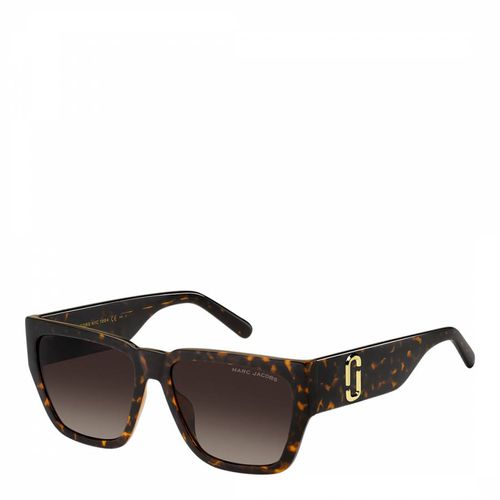 Brown Rectangular Sunglasses 57 mm - Marc Jacobs - Modalova