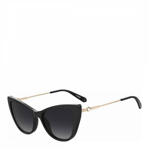 Black Rectangular Sunglasses 53 mm - MOSCHINO - Modalova