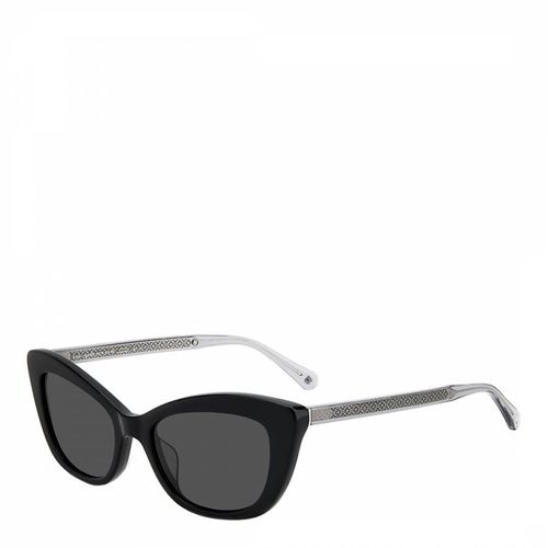 Black Rectangular Sunglasses 54 mm - Kate Spade - Modalova