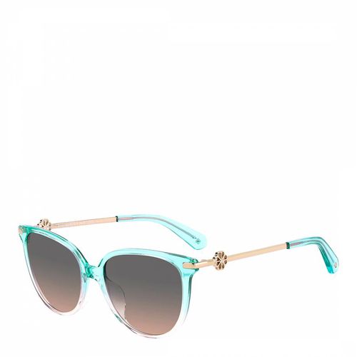 Blue Cat Eye Sunglasses 54 mm - Kate Spade - Modalova