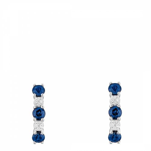 White Port Royal Sapphire Earrings - Artisan Joaillier - Modalova