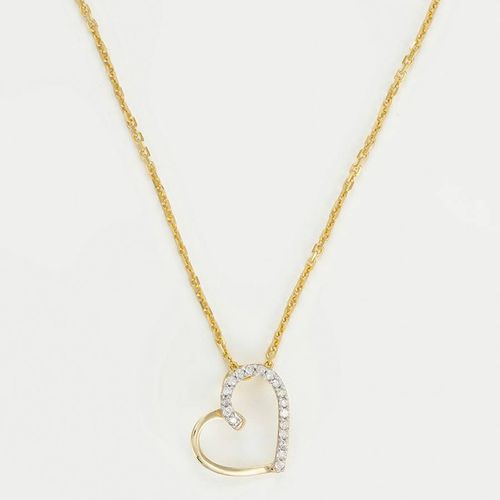 Yellow Coeur PrÃÂ©cieux Diamond Pendant Necklace - Artisan Joaillier - Modalova