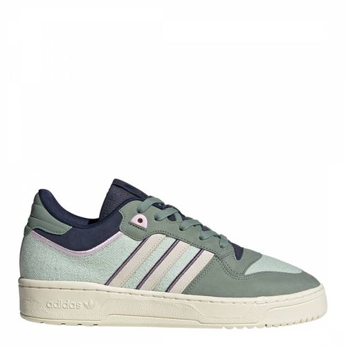 Men's Green/Cream Originals Rivalry Low 86 Trainers - Adidas - Modalova