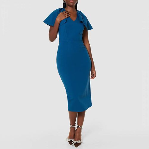 Teal Bodycon Dress - Closet - Modalova