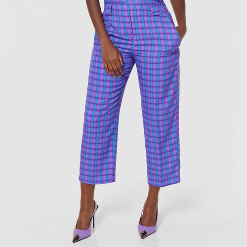 Purple Straight Leg Trouser - Closet - Modalova