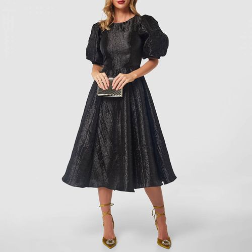 Black A-line Paneled Skirt Dress - Closet - Modalova