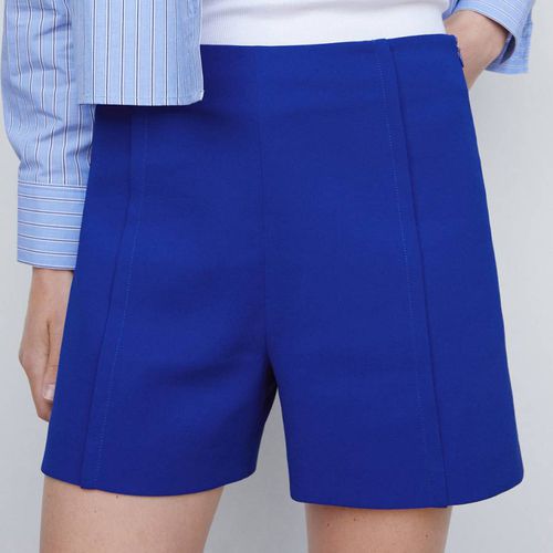 Royal Blue Shorts - Mango - Modalova