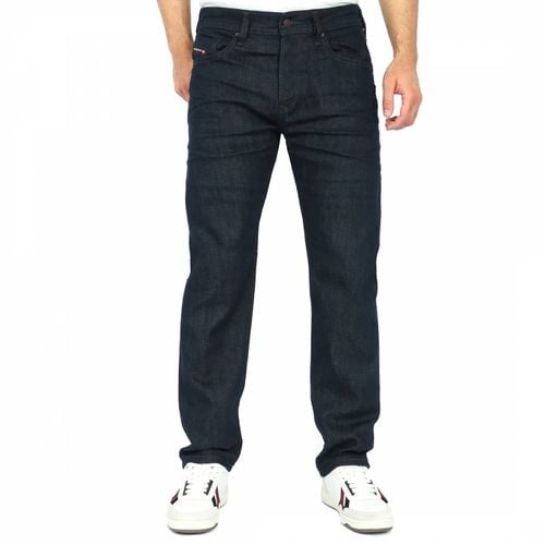 Dark Wash Buster-X Tapered Stretch Jeans - Diesel - Modalova