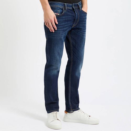 Dark Wash Tr-R Slim Stretch Jeans - Diesel - Modalova