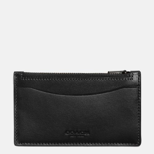 Black Zip Card Case - Coach - Modalova