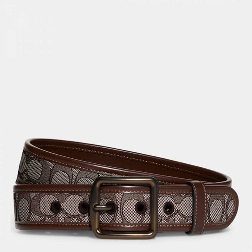 Oak 38mm Harness Belt In Signature Jacquard - Coach - Modalova