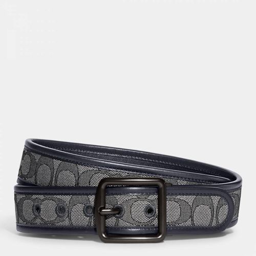 Midnight 38mm Harness Belt In Signature Jacquard - Coach - Modalova