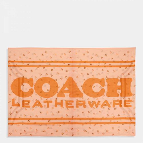 Faded Floral Trio Printed Oblong With Eyelet - Coach - Modalova