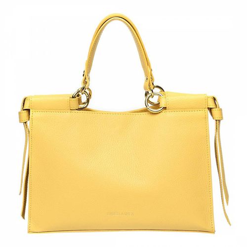 Yellow Leather Handbag - Isabella Rhea - Modalova