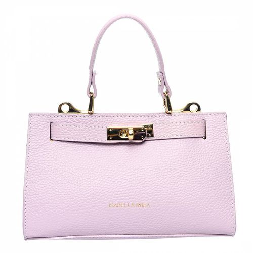 Purple Leather Handbag - Isabella Rhea - Modalova