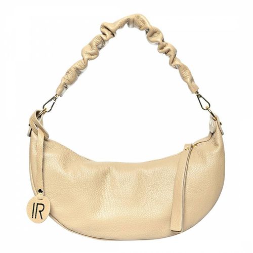 Cream Italian Leather Handbag - Isabella Rhea - Modalova