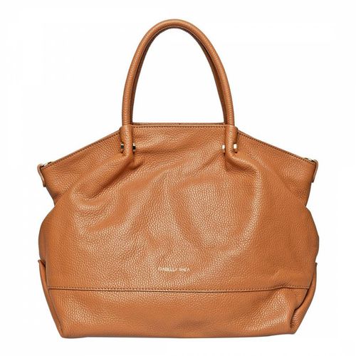 Brown Italian Leather Handbag - Isabella Rhea - Modalova