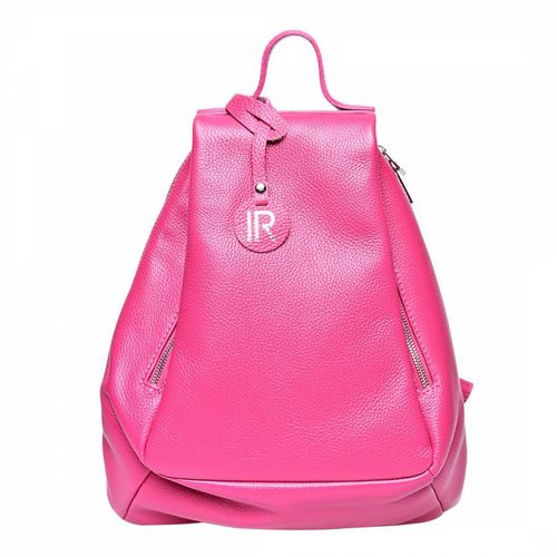 Pink Leather Backpack - Isabella Rhea - Modalova