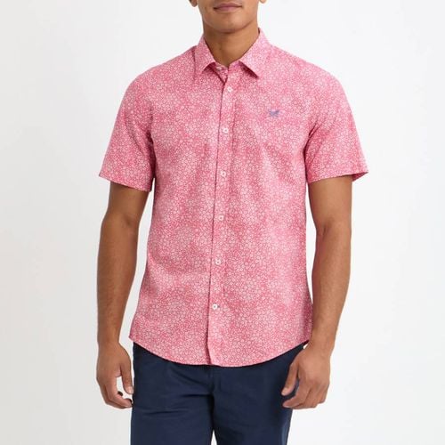 Pink Ditsy Cotton Print Shirt - Crew Clothing - Modalova