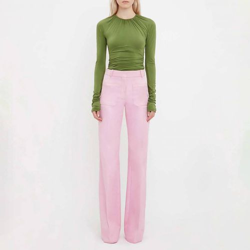 Pink Alina Trouser - Victoria Beckham - Modalova